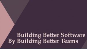 Building Better Software by Building Better Teams