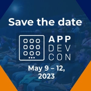 Save The date Appdevcon 2023